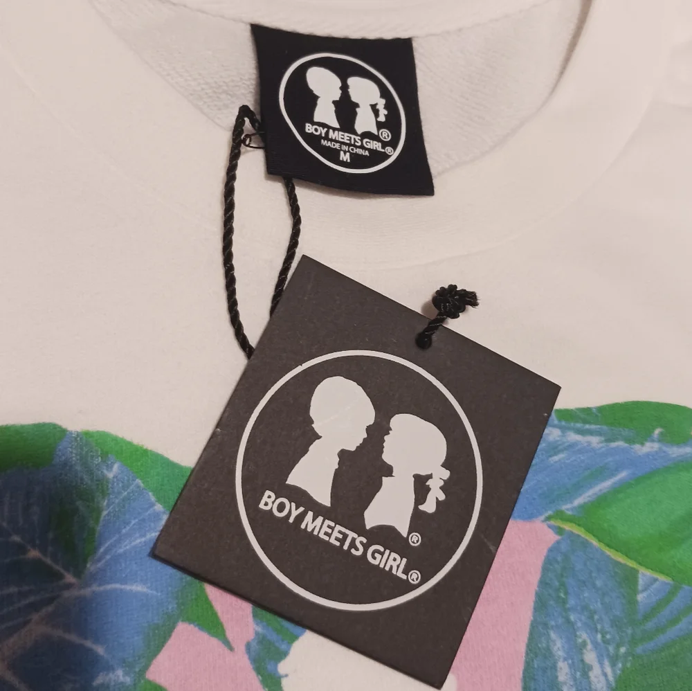 Boy Meets Giel Silhouette Sweatshirt Palm - Picture 5 of 9
